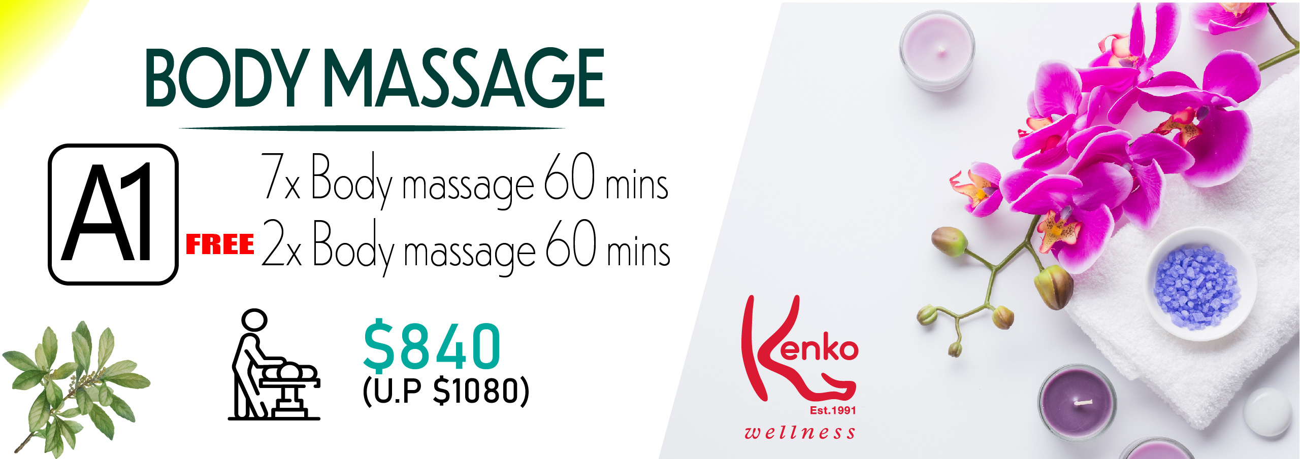 premium body massage Kenko